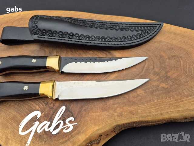 Ловен нож фултанг с кожена кания LN410,два модела, снимка 5 - Ножове - 49230242