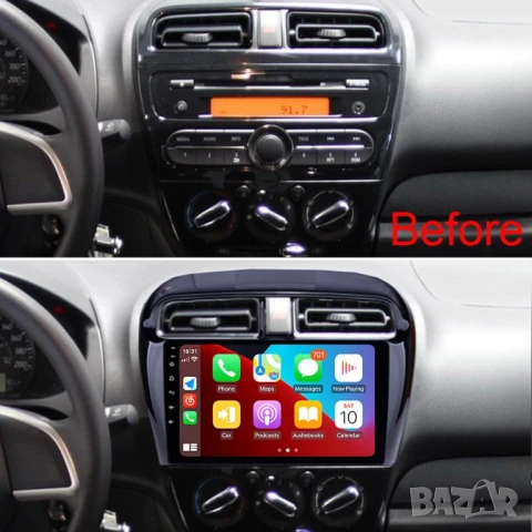 Мултимедия за Mitsubishi, Mirage, Attrage, Space Star, Dodge Attitude, Навигация, с Android, Андроид, снимка 4 - Аксесоари и консумативи - 51274019