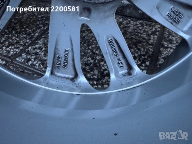 Оригинални джанти за Hyundai, Kia и други , снимка 7 - Гуми и джанти - 53191304