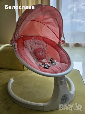 CHIPOLINO Електрическа бебешка люлка КАПРИЗ  , снимка 1