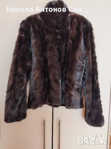 Късо палто от норка. , снимка 2 - Палта, манта - 48612058