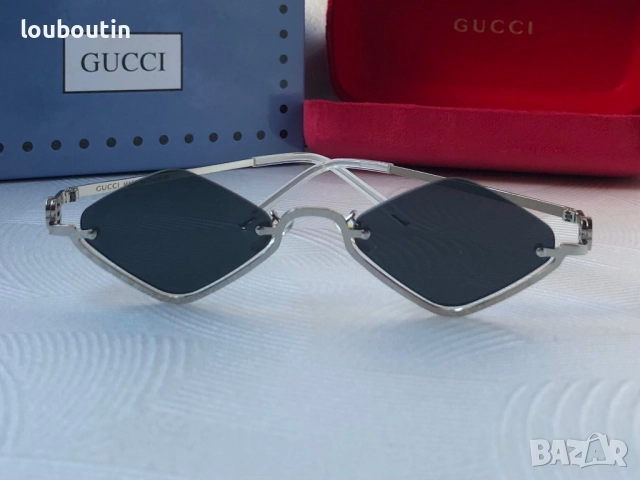 GUCCI 1:1 дамски слънчеви ромб очила 4 цвята , снимка 7 - Слънчеви и диоптрични очила - 52914951