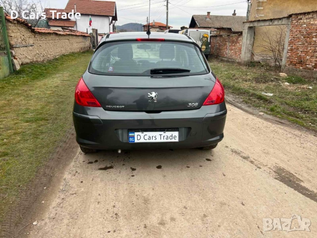Peugeot 308 1.6i 120кс 2010г EURO 5, снимка 11 - Автомобили и джипове - 53497047