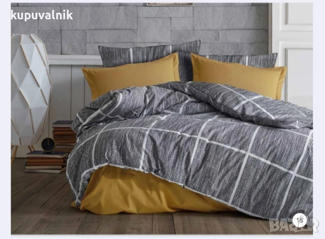 Луксозен спален комплект / спално бельо - Ранфорс 100% памук, снимка 13 - Спално бельо - 51990711