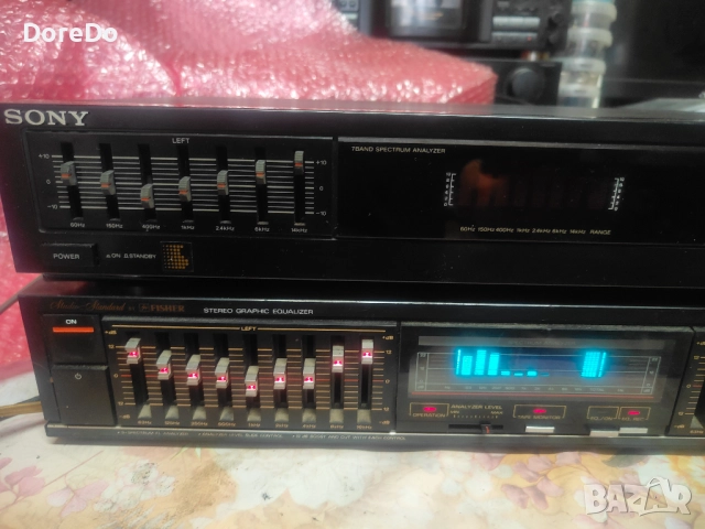 Еквалайзери Sony SEQ-411 FisherEQ-876, снимка 8 - Еквалайзери - 52647242