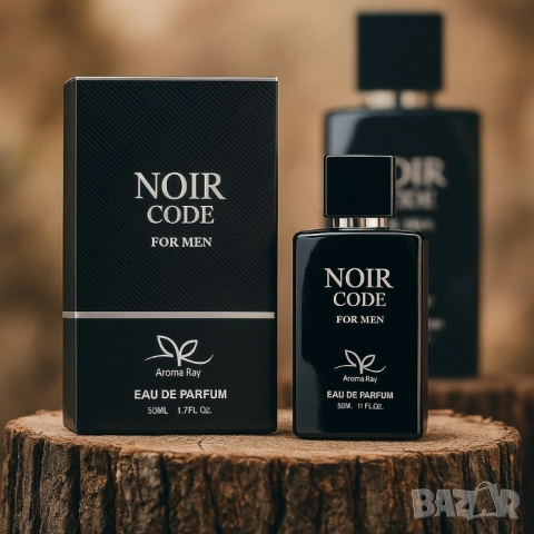 Noir Code for Men – Дълготраен мъжествен аромат, снимка 6 - Мъжки парфюми - 51947640