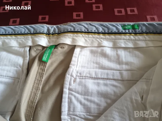 Мъжки дънки / Панталони United Colors Of Benetton, снимка 2 - Дънки - 49288926