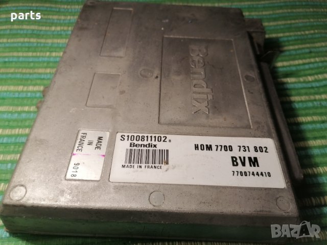 Компютър Двигател Рено 19 - Клио - S100811102 - HOM7700731802, снимка 8 - Части - 28983353