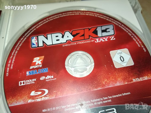 NBA 2K13 PS3 JAY-Z ИГРА-ДИСК 0301241226, снимка 15 - Игри за PlayStation - 43638160