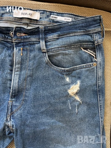 Мъжки дънки Replay, снимка 4 - Дънки - 51168356