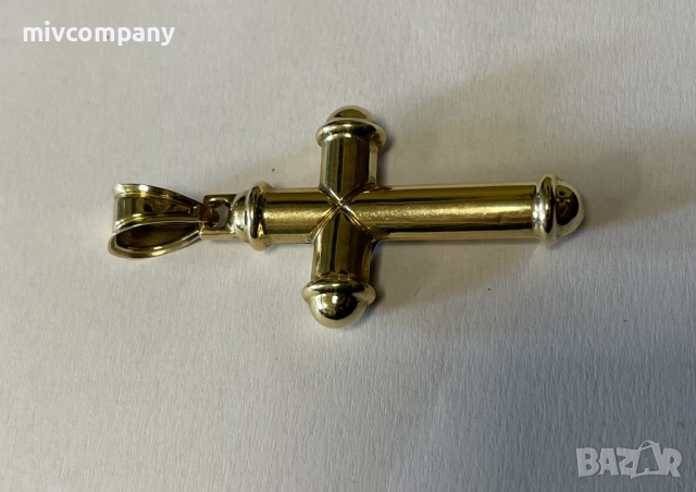 Златна висулка(кръст)5.14гр., снимка 5 - Колиета, медальони, синджири - 52156508