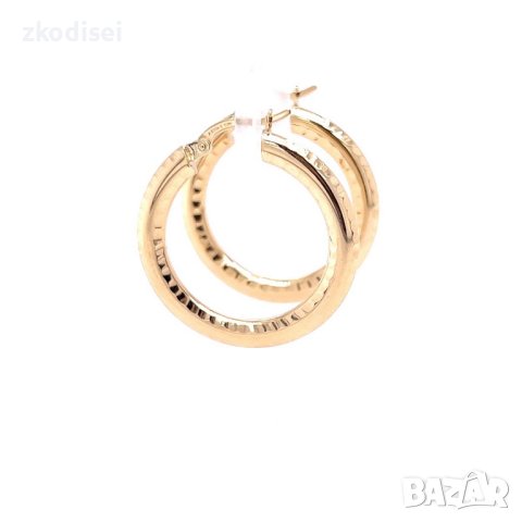 Златни обеци 2,85гр. 14кр. проба:585 модел:20401-2, снимка 2 - Обеци - 43117993