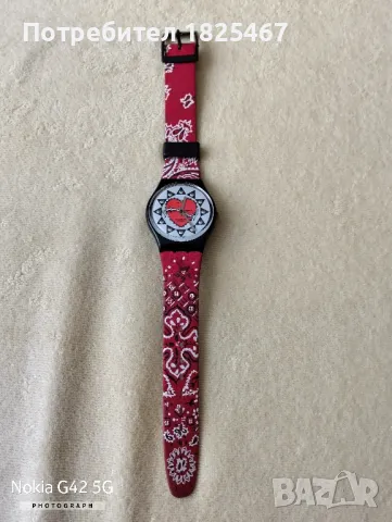 Часовник Swatch, снимка 2 - Дамски - 50322846