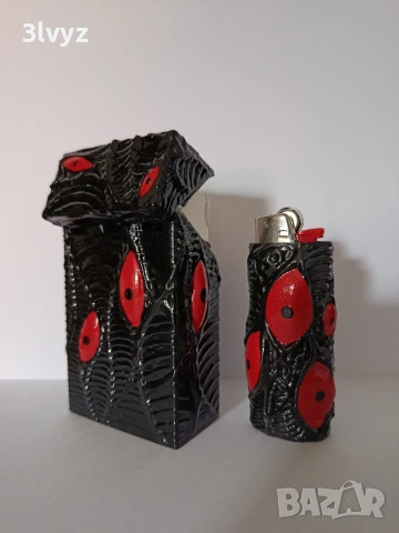кутия за цигари и калъф за запалки-BIC, снимка 3 - Колекции - 53394318