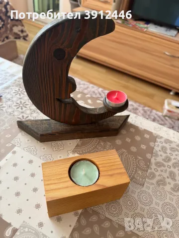 Свещник, снимка 3 - Маси - 49246066