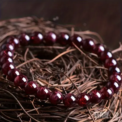 Гривна от гранат, снимка 4 - Гривни - 48481389