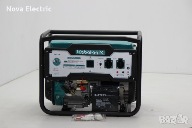 Генератор За Ток 5.5KW KABOTAA - С ДИСТАНЦИОННО ПАЛЕНЕ И ГАСЕНЕ 