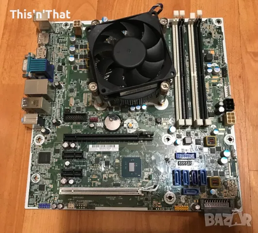 Оригинално дъно HP + процесор i7, снимка 5 - Дънни платки - 48397134