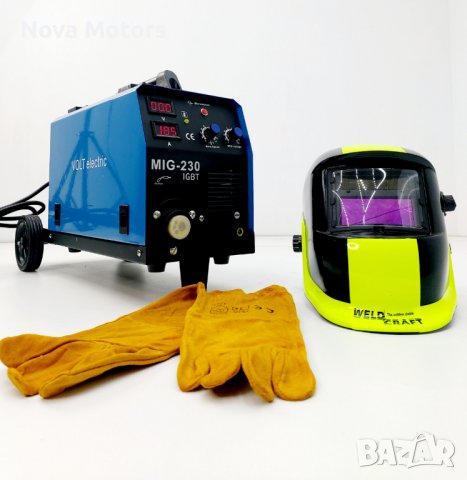 Заварачен апарат (Телоподаващо) MIG 230А VOLT-electric Пълен комплект, снимка 3 - Други инструменти - 39328617