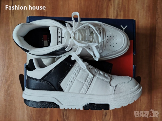 Tommy Jeans ест. кожа, снимка 2 - Маратонки - 52819241