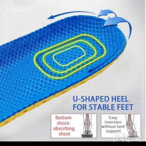 Ортопедични дишащи стелки-стелка-мъжки и дамски топ цена, снимка 11 - Други - 32842167
