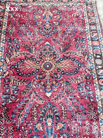 Ръчно тъкана вълнена пътека.Иранска.Антика за ценители., снимка 3 - Пътеки - 51018948