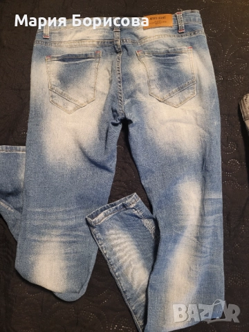 Юношески дънки , снимка 4 - Детски панталони и дънки - 52330390