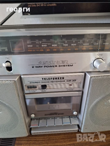 Telefunken cr 30, снимка 3 - Радиокасетофони, транзистори - 51420127