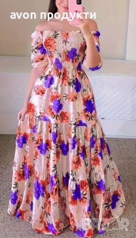 Дамска рокля, размер ХЛ