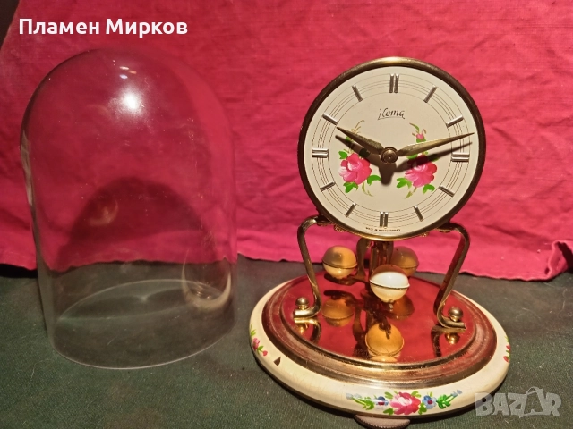 Германски годишен часовник, снимка 4 - Антикварни и старинни предмети - 51925093