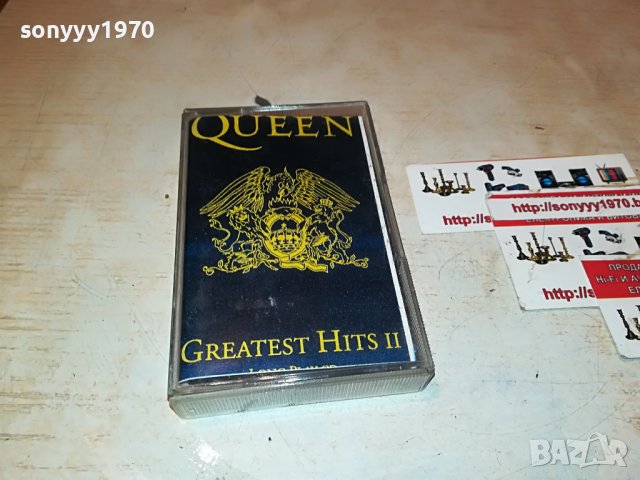 ПОРЪЧАНА-QUEEN GREATEST HITS II 0111222010, снимка 2 - Аудио касети - 38527372