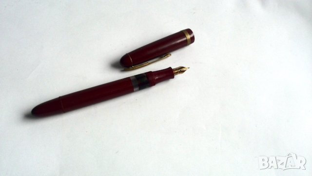 Стара писалка 14к злато писец, снимка 4 - Антикварни и старинни предмети - 43996599