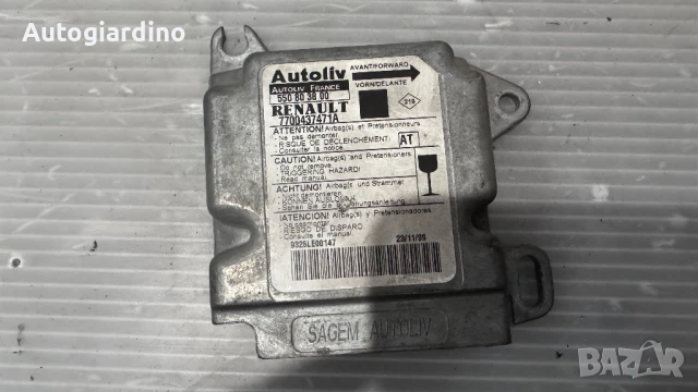 Airbag модул / сензор / датчик зa Renault Scenic - 7700437471A  / 550803800, снимка 2 - Части - 51423347