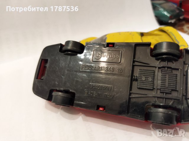 Малки стари Bburago колички 1/43 мащаб ,имат забележки, снимка 5 - Колекции - 43990519