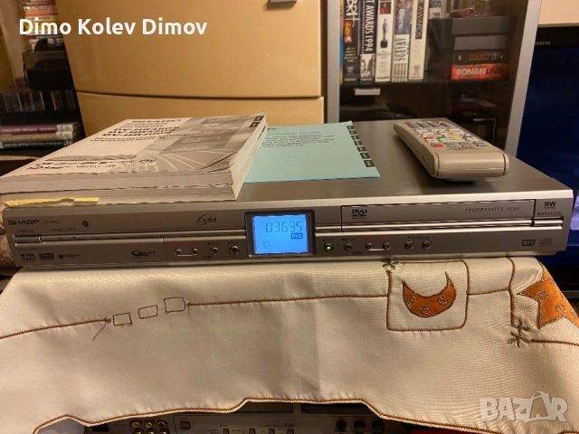 SHARP DV HR 400 Combo DVD + HDD Recorder. Rare!