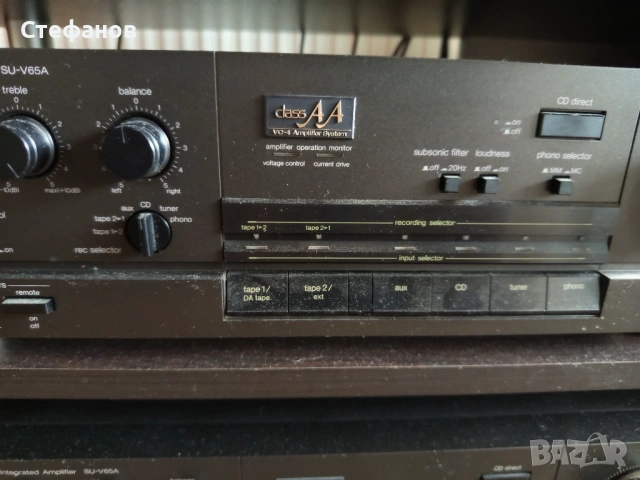Technics SU-V 65a, снимка 4 - Ресийвъри, усилватели, смесителни пултове - 53454840