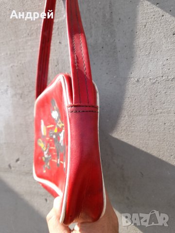 Стара детска чанта Ну Погоди #3, снимка 4 - Антикварни и старинни предмети - 36793206