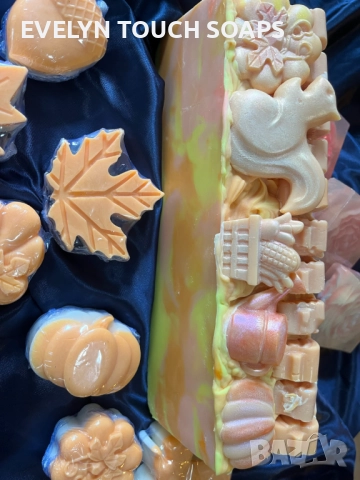 домашен сапун с аромат на печена тиква, снимка 7 - Козметика за тяло - 51703030