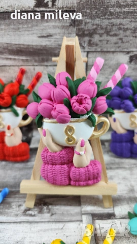 Гипсокерамични Осмици магнитчета!!, снимка 3 - Декорация за дома - 53251655