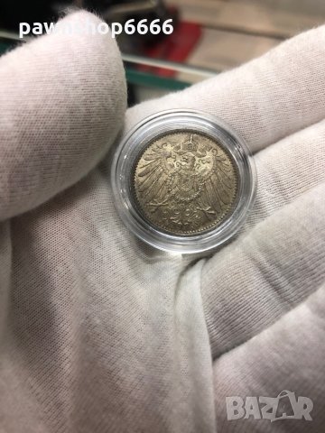 Сребърна монета Германия 1 марка  1911 А