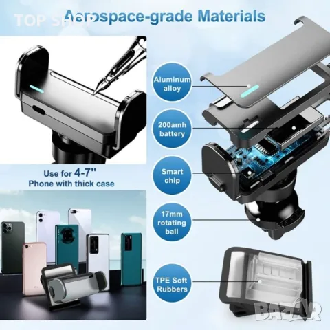 електрически държач за мобилен телефон за Мазда  CX5 CE, снимка 3 - Аксесоари и консумативи - 48735416