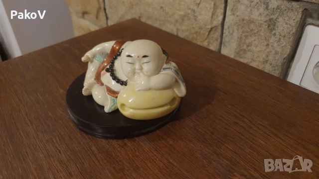 Фигура "Почиващ Буда", снимка 2 - Статуетки - 51104942