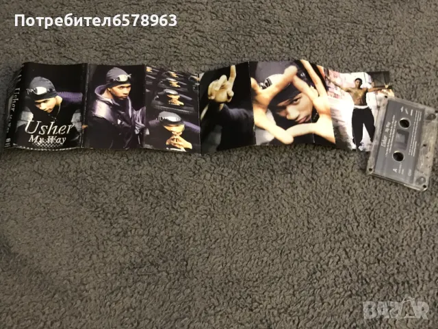 Аудио касета Usher '' my Way '', снимка 3 - Аудио касети - 48579819