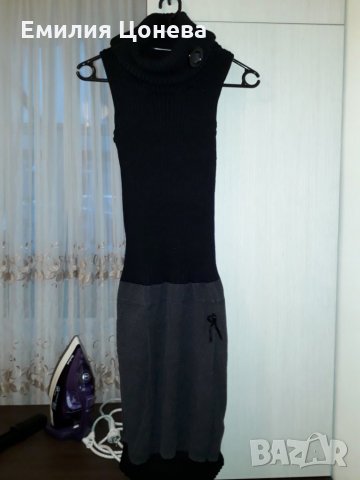 Зимна рокля, снимка 2 - Рокли - 27605258