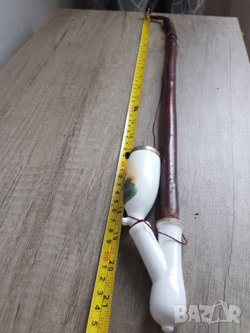 Стара голяма порцеланова лула, снимка 12 - Лули - 38944872