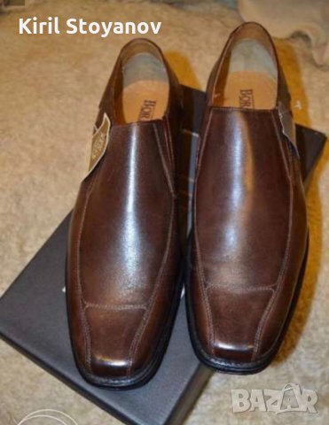 Чисто нови италиански обувки от естествена кожа, внос от Германия, снимка 1 - Официални обувки - 26482983