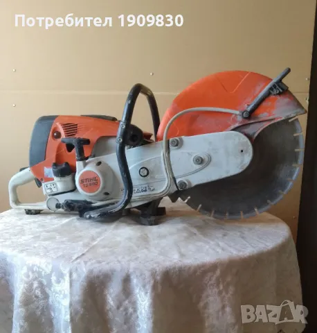 Мощен ъглошлайф STIHL TS 800 с абразивен диск 400 мм (5,0 kW)