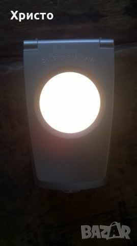 лампа нощна с калкулатор и календар до 2099 година, снимка 4 - Настолни лампи - 27729912