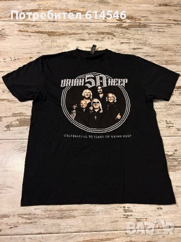 Оригинална Тениска Uriah heep, снимка 2 - Тениски - 39734562
