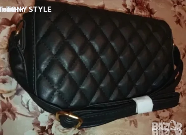 Нова Кожена Дамска Чанта с Етикет 